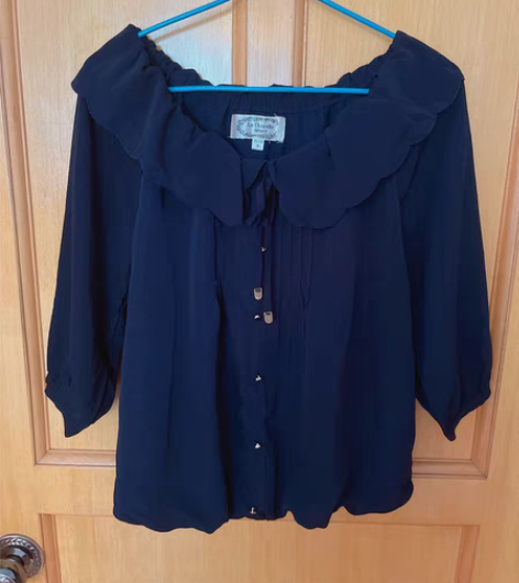 包邮品牌甜美可爱长袖上衣 拉夏贝尔正品剪标...