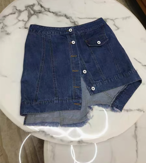 包邮拉夏贝尔半身裙拉夏贝尔牛仔半裙，三标齐...