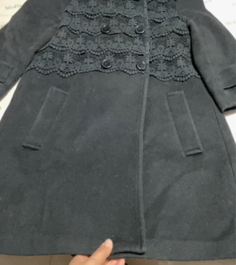 包邮拉夏贝尔La Chapelle显瘦羊毛...