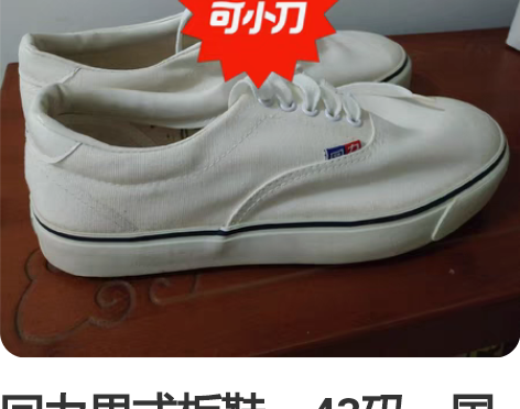 回力男式板鞋,43码。国货,老牌子。全新!...