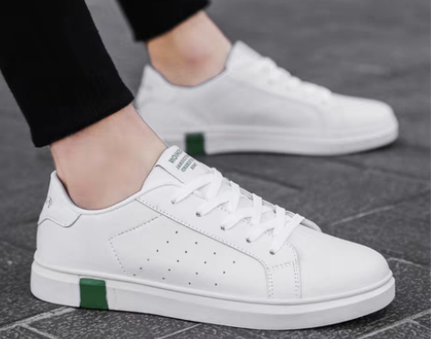 转卖夏季特大码小白鞋百搭男鞋回力板鞋46码...