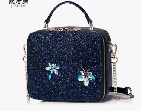 转卖欧时纳包包女新款潮链条单肩包斜挎包韩…...