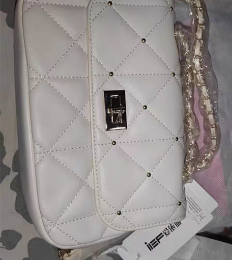 包邮香港代购小众设计菱格链条包包女百搭迷你...