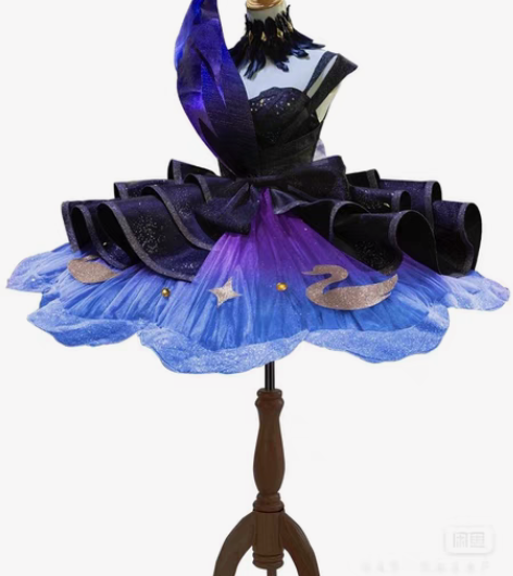 【科幻】小乔天鹅之梦新版黑天鹅cos大全套...