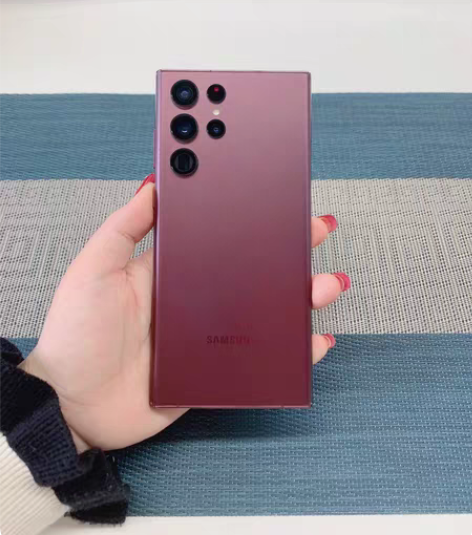 包邮成色完美，国行 三星S22U绯影红 1...