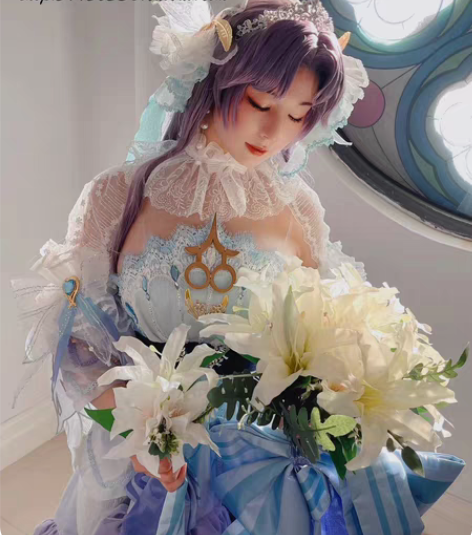租 /大乔挚爱花嫁cos，m码爪爪匣子家，...