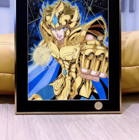 包邮星空工作室 原画师昭舞–黄金圣斗士《狮...