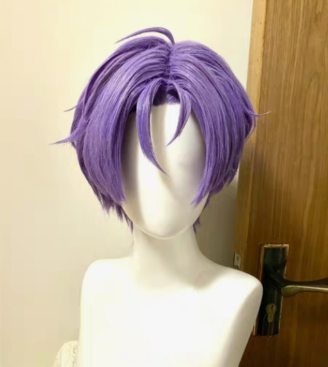 新世界狂欢 玖夜 cos 假发造型 不包毛...