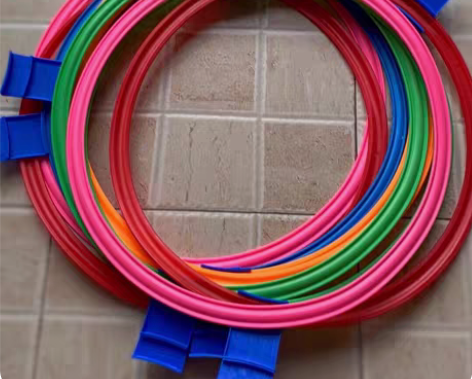 包邮跳圈圈儿童10跳圈圈幼儿园跳房子跳格子...