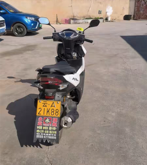 本田NX125,缓慢挪动两千公里,准新车 ...