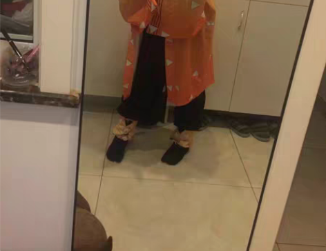 包邮鬼灭之刃我妻善逸cos 全套除日轮刀都...