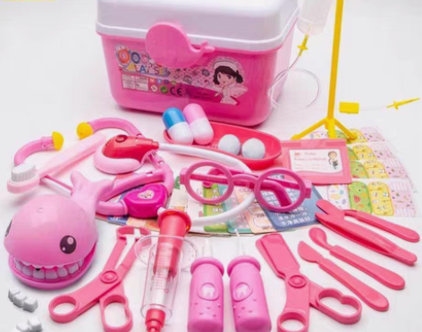 包邮儿童过家家小医生玩具套装男孩女孩带声光...