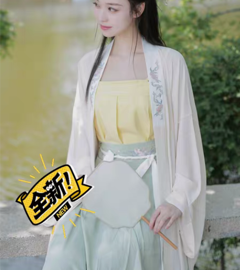 包邮东月棠【清风笺】原创宋制汉服三件套春夏...