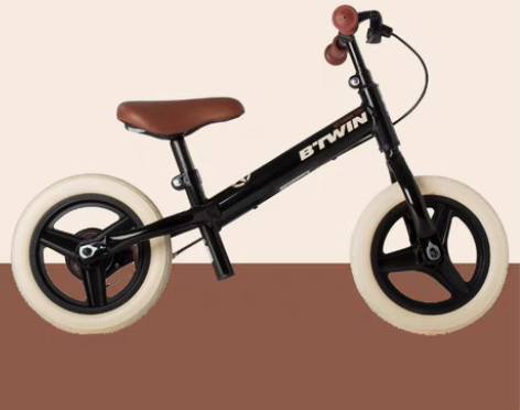 转卖迪卡侬儿童平衡车无脚踏1-3-6岁自行...