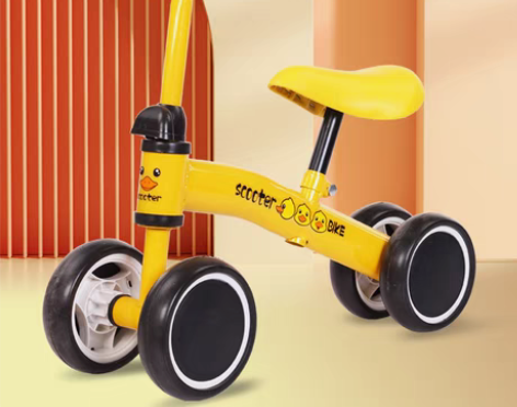 包邮小黄鸭儿童平衡车1—3岁宝宝无脚踏溜溜...