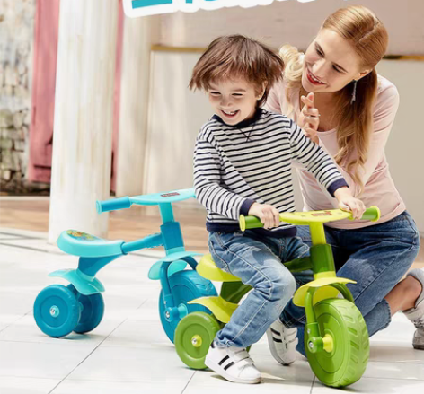 费雪平衡车绿色9新，省体自提 感兴趣的话点...