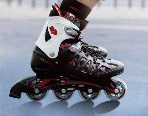 转卖【暖春战疫】美洲狮青少年直排轮滑鞋溜冰...