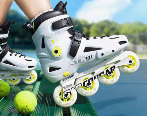 转卖美洲狮轮滑鞋成人溜冰鞋旱冰鞋成年专业直...