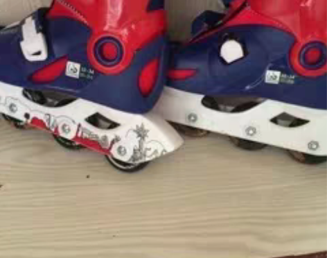 迪卡侬 直排轮 男女小孩溜冰鞋轮滑鞋儿童滑...