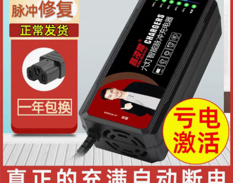 转卖未拆封电动车电瓶充电器20A72伏爱玛...