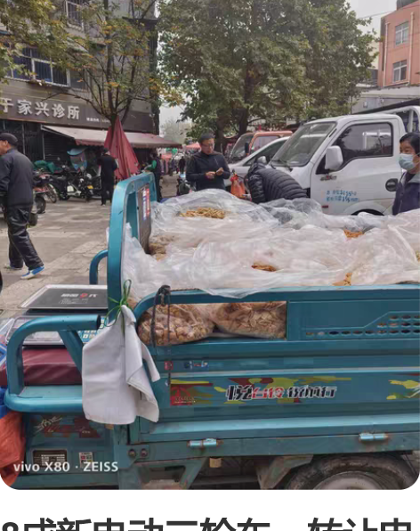 8成新电动三轮车，转让电瓶60/32的联系...