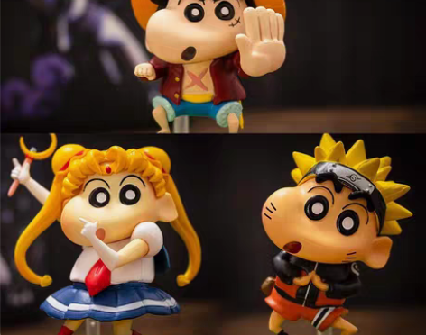 包邮GK海贼王火影忍者蜡笔小新COS鸣人水...