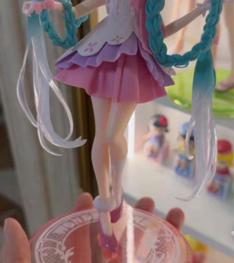 TAITO 初音未来长发公主 景品手办 拆...