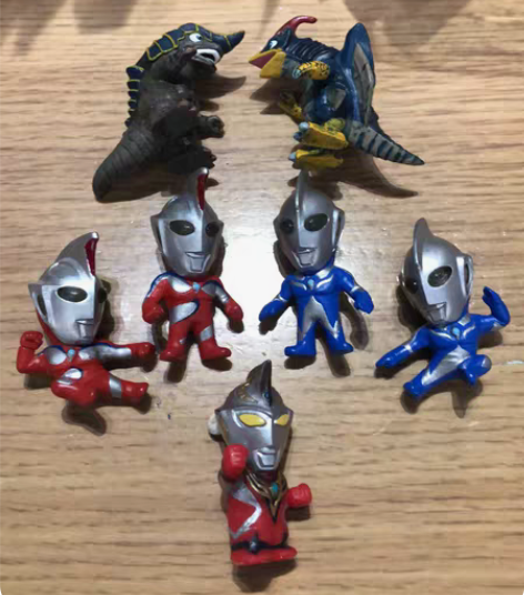 包邮高斯奥特曼 q版扭蛋 钥匙扣 钥匙圈 ...