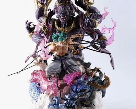 包邮海贼王 Q版 九刀流鬼气 阿修罗 索隆...