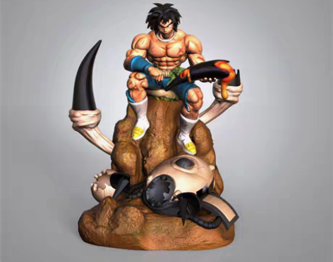 包邮七龙珠 布罗利 stl 模型手办 标价...