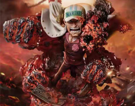 包邮海贼王海军手办斯摩格红发三大将黄猿青雉...