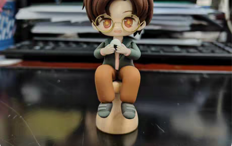 包邮真人转q接单定制 自制超轻黏土手办，自...