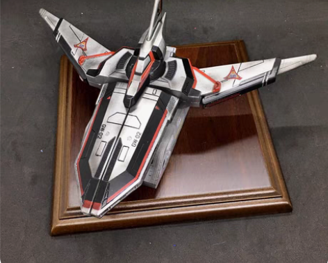 万代迪迦奥特曼胜利飞燕二号阴影涂装案例展示...