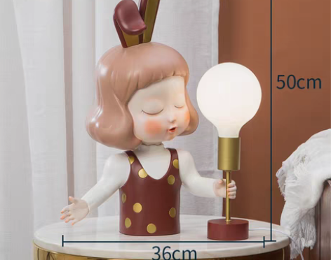 转卖【狂欢价】创意北欧艺术人物摆件可爱少女...