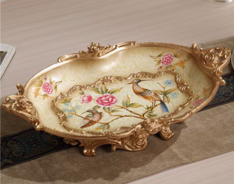 转卖欧式水果盘大号 家里重新装饰过跟现在家...