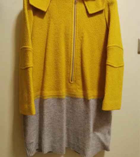 包邮ORIGIN 安瑞井100%纯羊毛拼接...