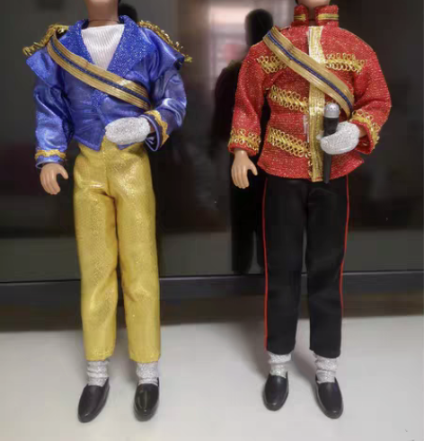 迈克尔杰克逊80年代换装人偶，1984年流...