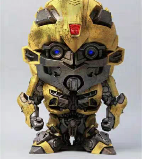 包邮Herocross变形金刚大黄蜂战损版...