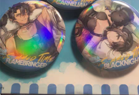 明日方舟 兔兔清凉季 特典 亚克力合影卡、...