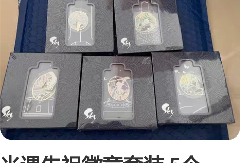 光遇先祖徽章套装 5个一套 全新未拆 如图...