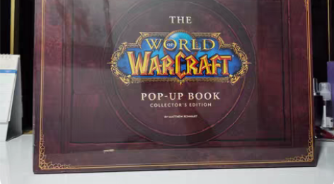 暴雪 魔兽世界 立体 礼盒 书典藏版 带签...
