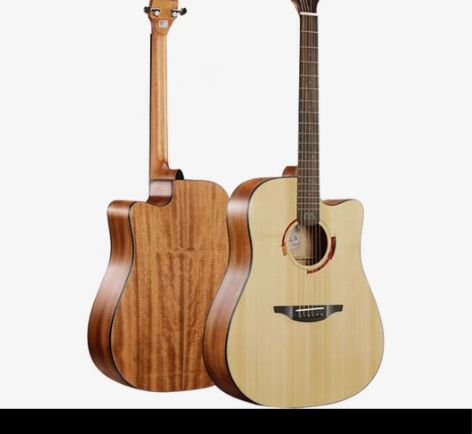 包邮米维斯初学者民谣单板木吉他 原木色 4...