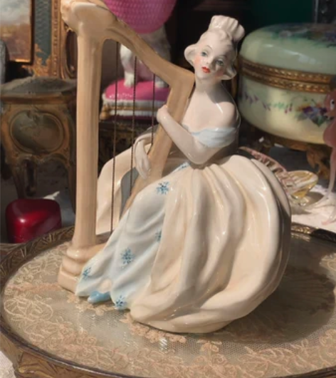 包邮意大利古董Cacciapuoti贵族淑...