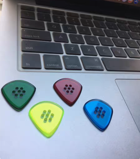 包邮邓禄普大三角小乌龟吉他拨片，100片/...