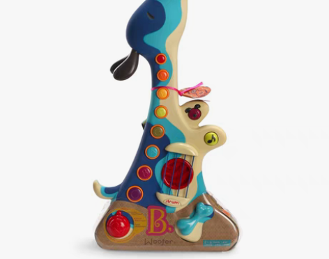 转卖美国B.Toys早教猎犬小狗吉他儿童玩...
