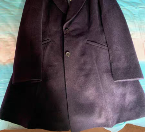 CARA BLUE，喀拉，羊毛大衣，专柜正...