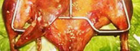 正宗加盟店手撕鸭烤鸭芝麻板鸭技术配方资料教...