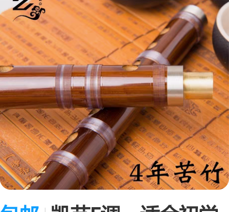 包邮凯艺F调，适合初学者 笛子专业练习笛 ...