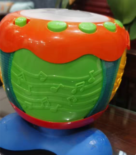 包邮儿童敲鼓打击鼓玩具 宝宝手拍拍鼓 小军...