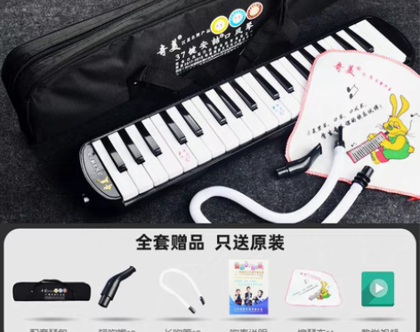转卖奇美口风琴乐器儿童初学者学生成人口吹钢...